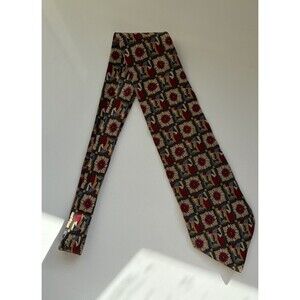 Vintage Picasso floral Silk Art Necktie